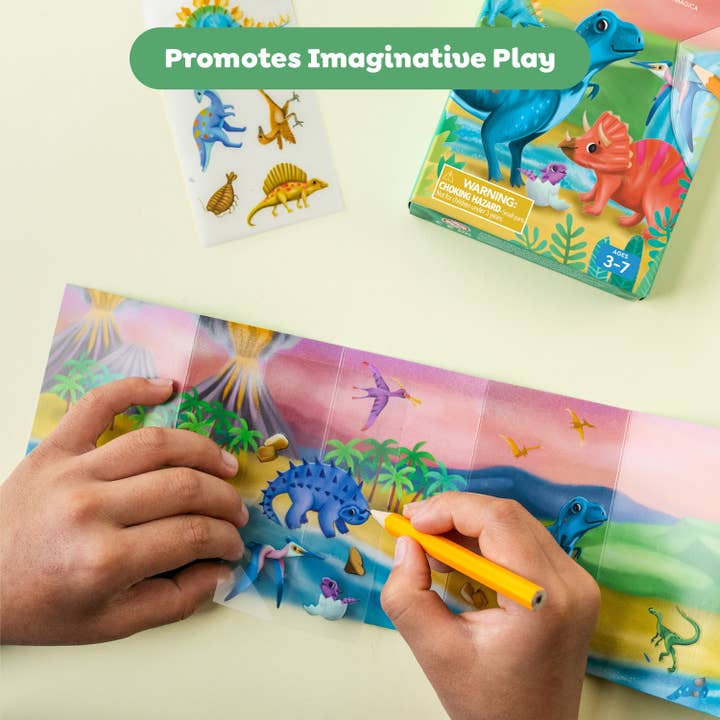 Tiger Tribe - Wholesale Toy Set - Kids - Mini Transfer Magic - Dinosaurs3