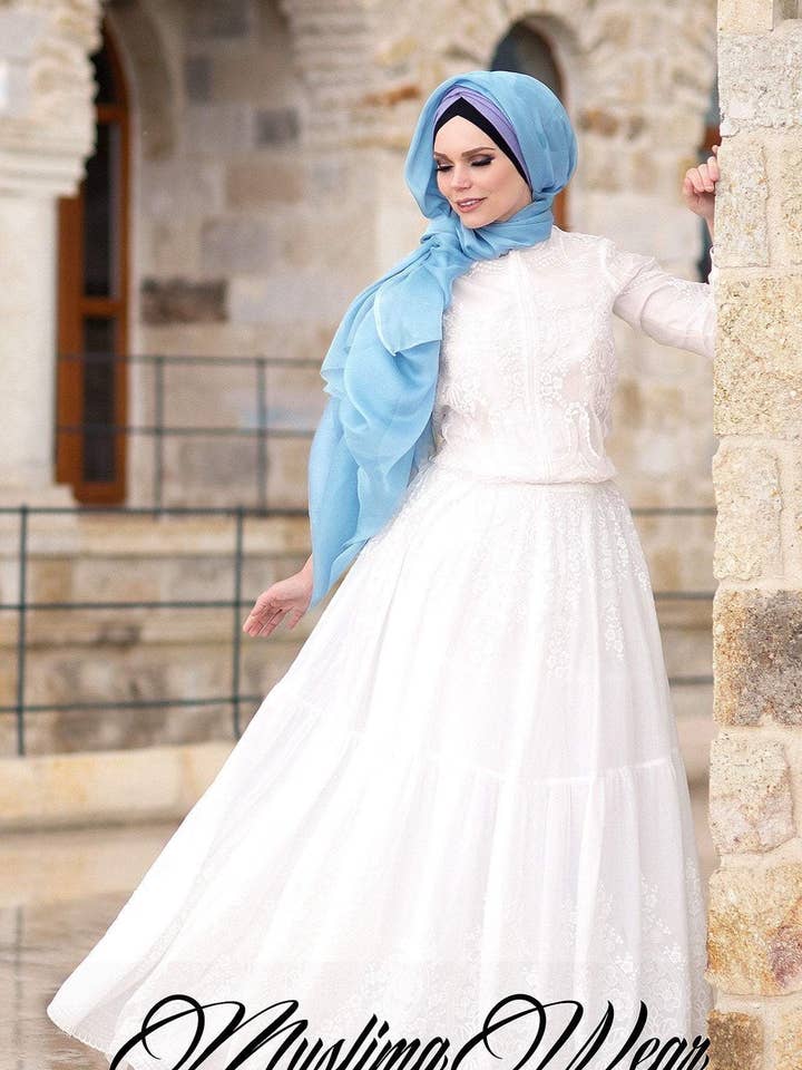 Dream Skirt White Cream voor wholesale door Muslima Wear