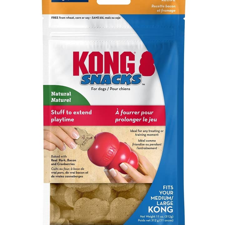 KONG® Snacks® Bacon & Cheese Large for wholesale by Pet Palette Distribution