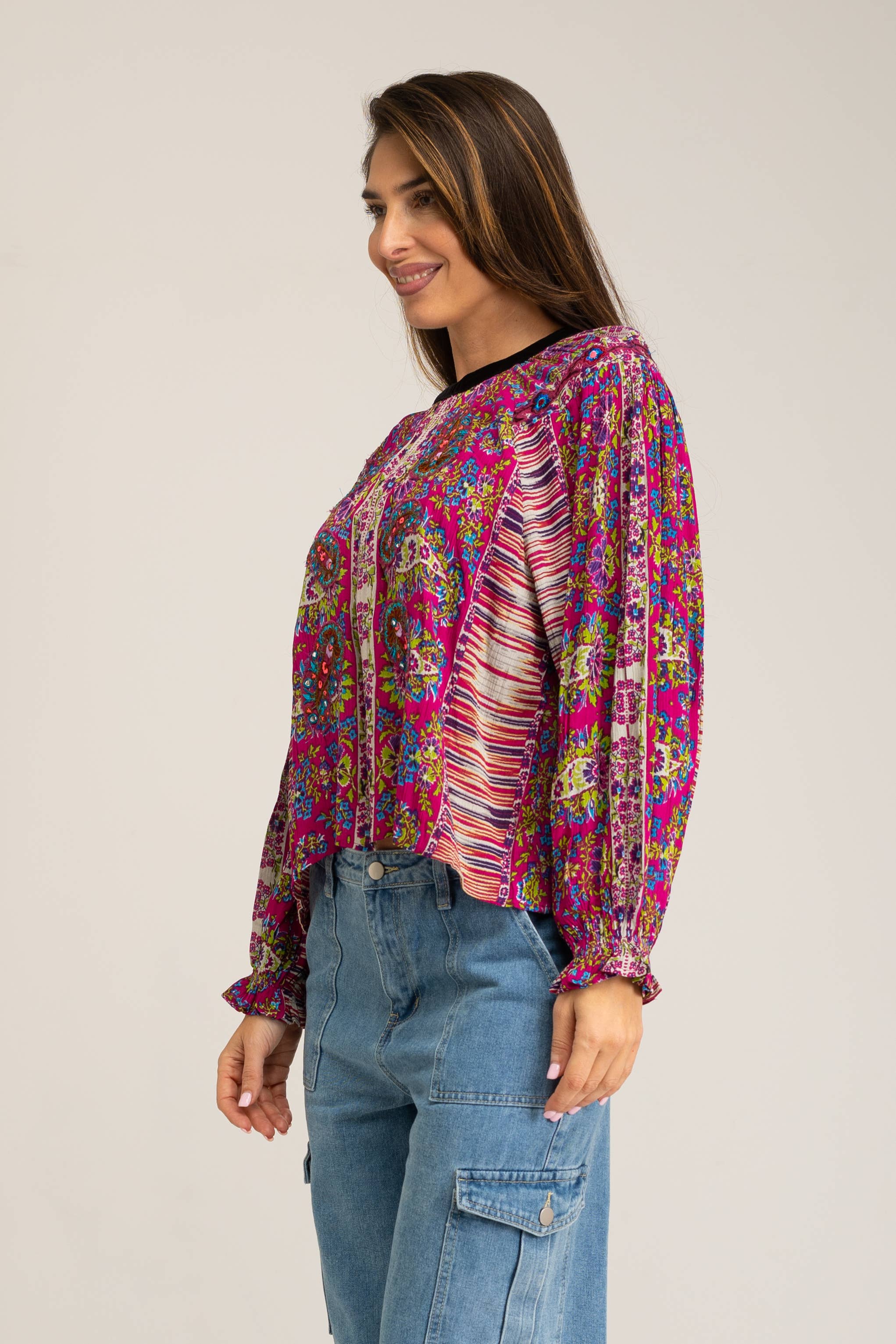 purpura Blouse PR3106B for wholesale on Faire2