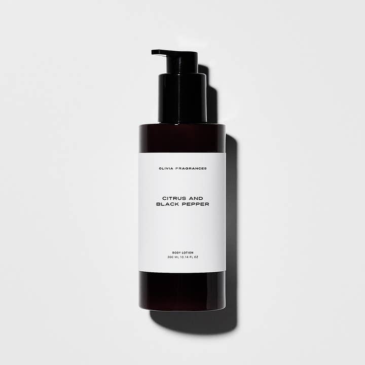 Olivia Fragrances - Wholesale Body Cream/Lotion - Body cream 300ml Citrus and black pepper0