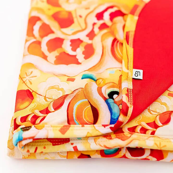 Dreambly Me - Wholesale Bedding Blanket - Kids & Baby - Lion Dancers Blanket4