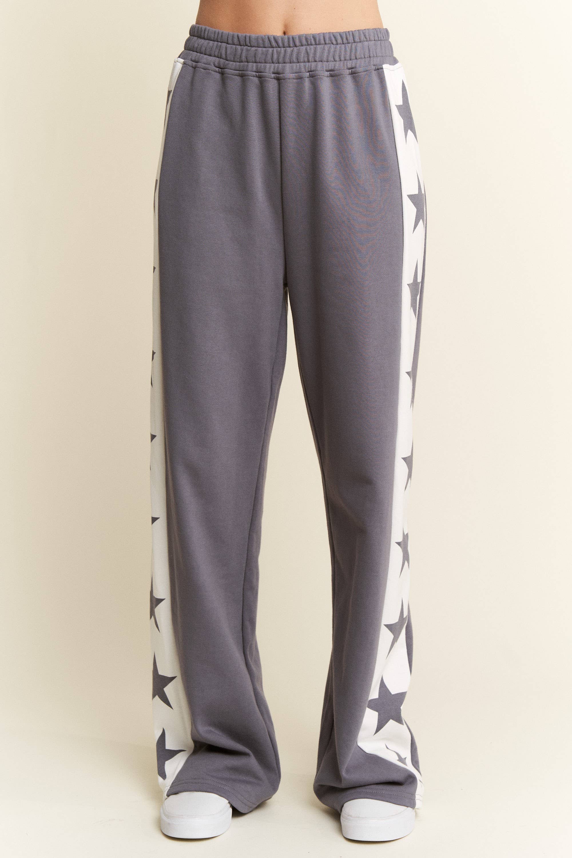 JADE BY JANE - Venta al por mayor Pantalones de chándal/cómodos - Mujer - PANTALONES DE CHÁNDAL A RAYAS ESTRELLADAS16