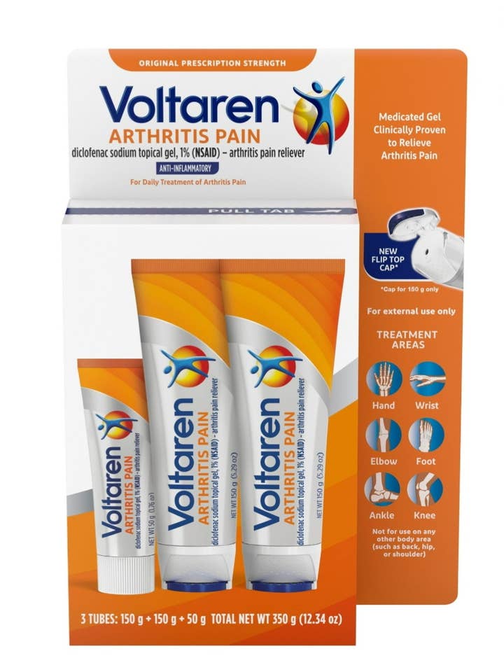 Voltaren Arthritis Schmerzgel 5,3oz + 1,7oz – 2er Pack für den Großhandel von Majesitc Health
