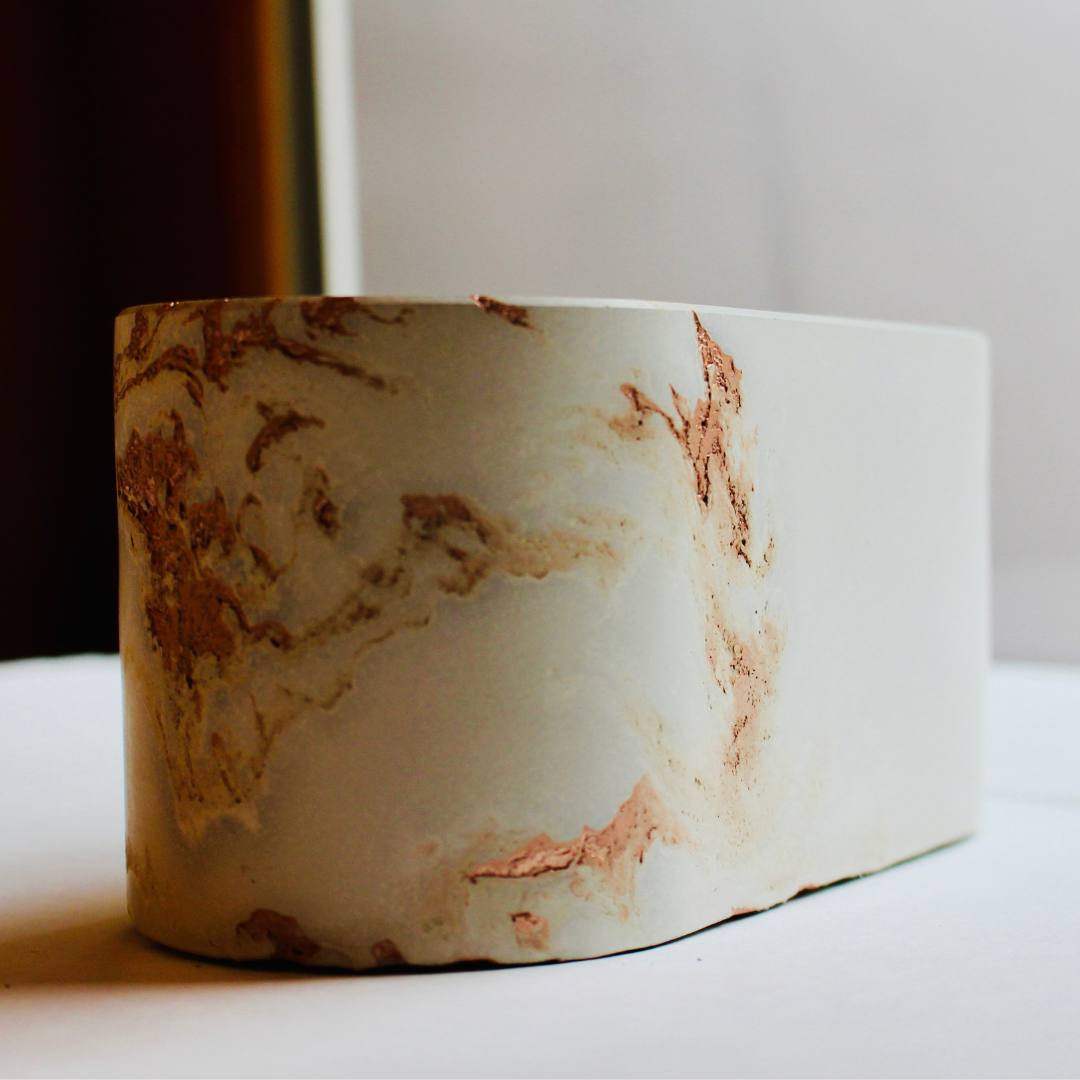 Verthandi Botanical - Wholesale Plant Pot - CONCRETE OVAL PLANTER5