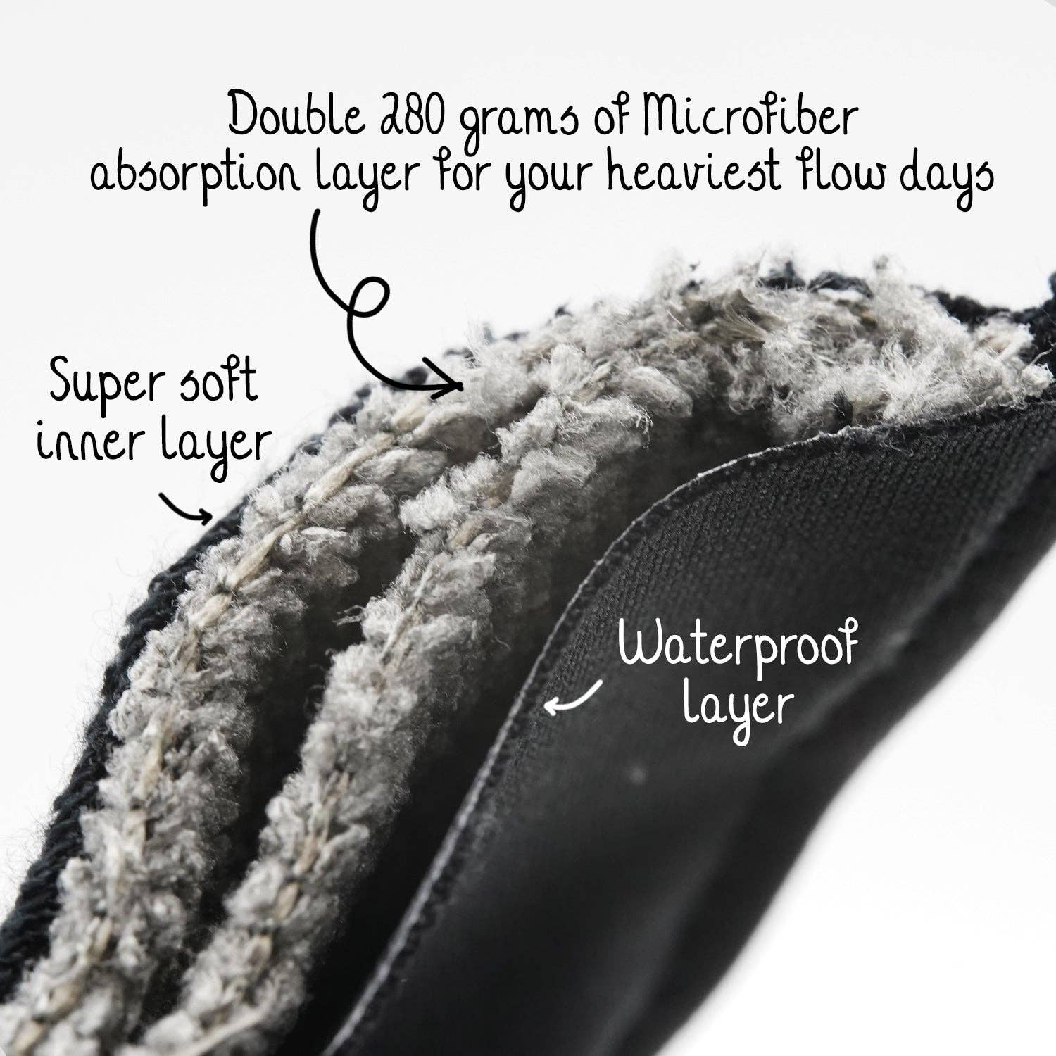 Bamboozy x Cosmeau - Vendita all'ingrosso Slip per il ciclo mestruale - Donna - Bamboozy assorbenti igienici riutilizzabili5