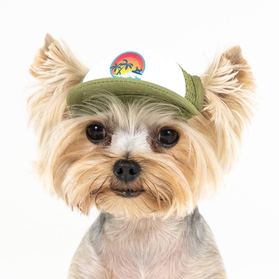 PupLid - Wholesale Pet Hat - Dog - Surfer Dog Standard or Namedrop | Trucker Hat for Dogs14