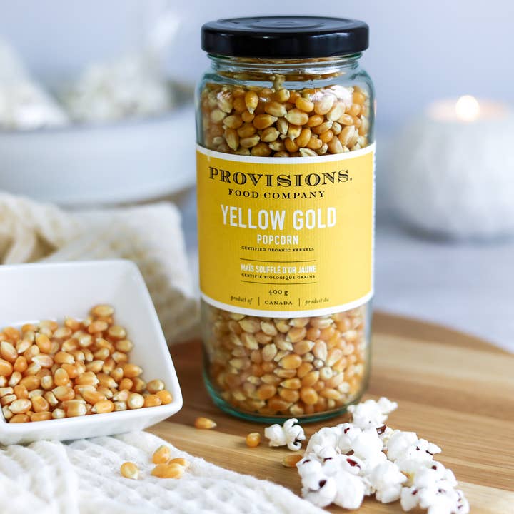Provisions Food Company - Wholesale Popcorn - Yellow Gold Popcorn2