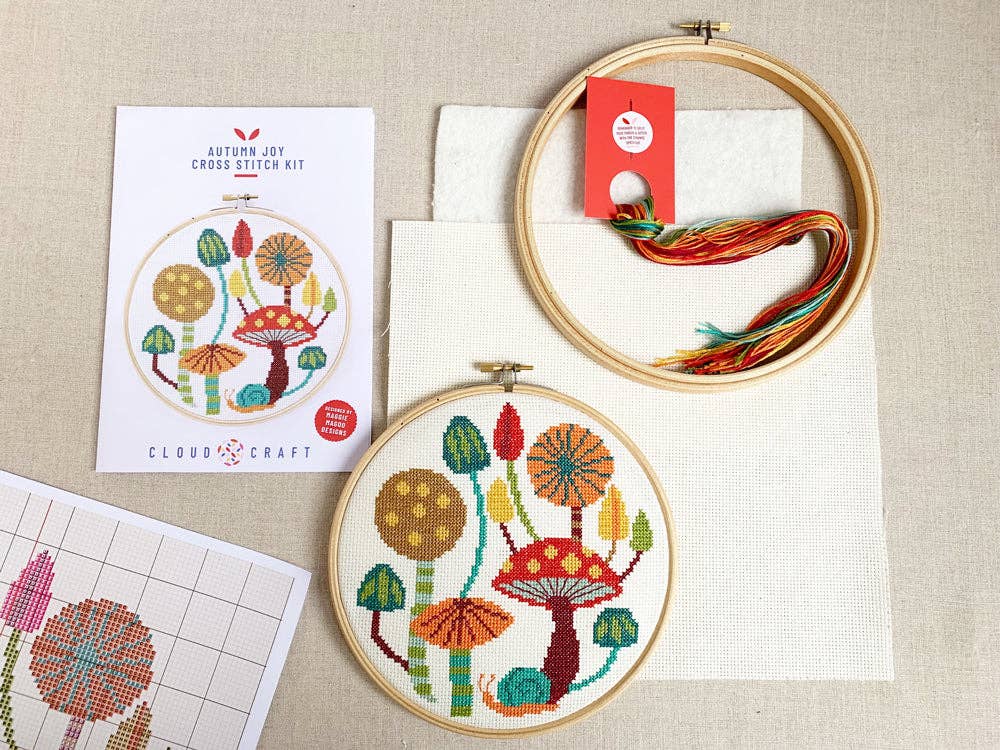 Cloud Craft – Großhandel Kreuzstich-/Stickzubehör – Kreuzstich-Set Autumn Joy2