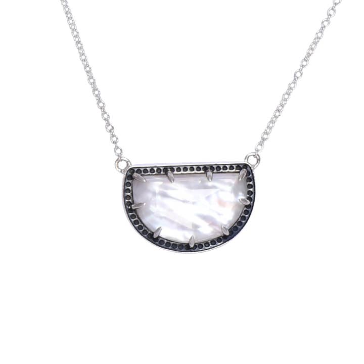 Krush Kandy - Wholesale Pendant/Charm Necklace - Happy Days Stone Slab Necklace