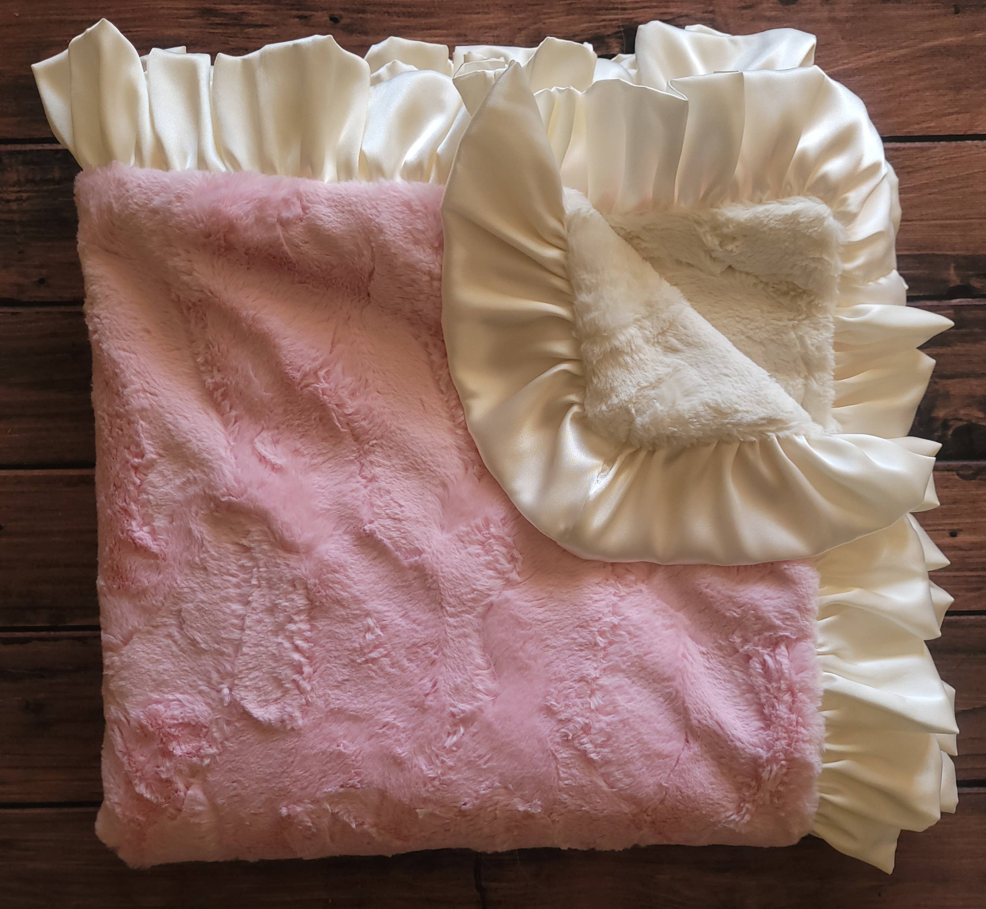 Cuddle Couture - Vendita all'ingrosso Coperta - Bambini e neonati - Crema rosa2