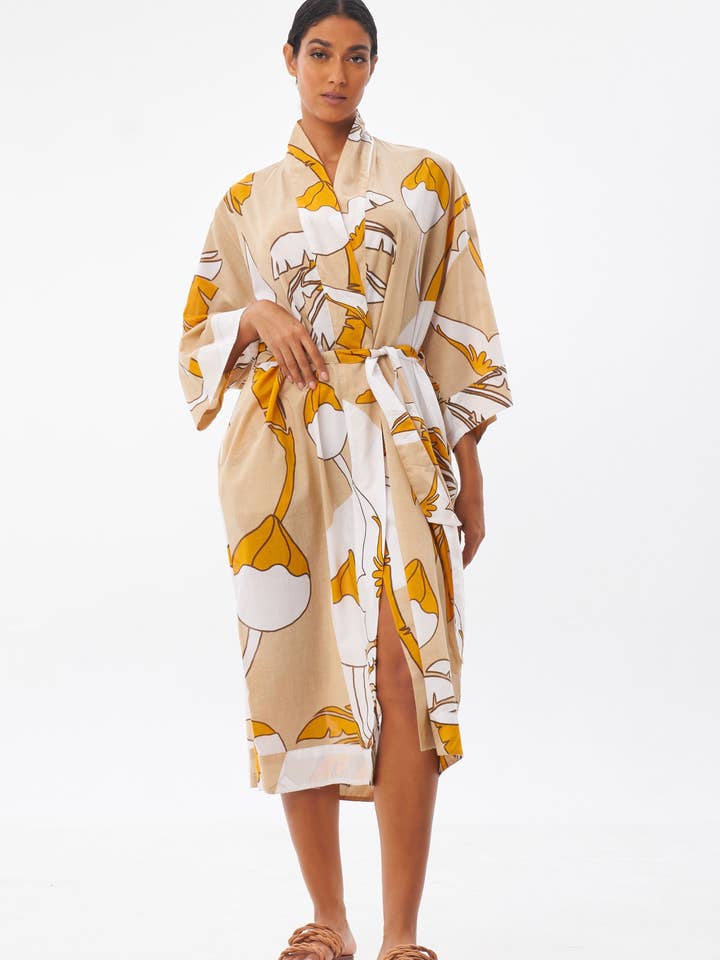 Tricia Robe - Tropical Dusk Hue for wholesale by Kerry Grima