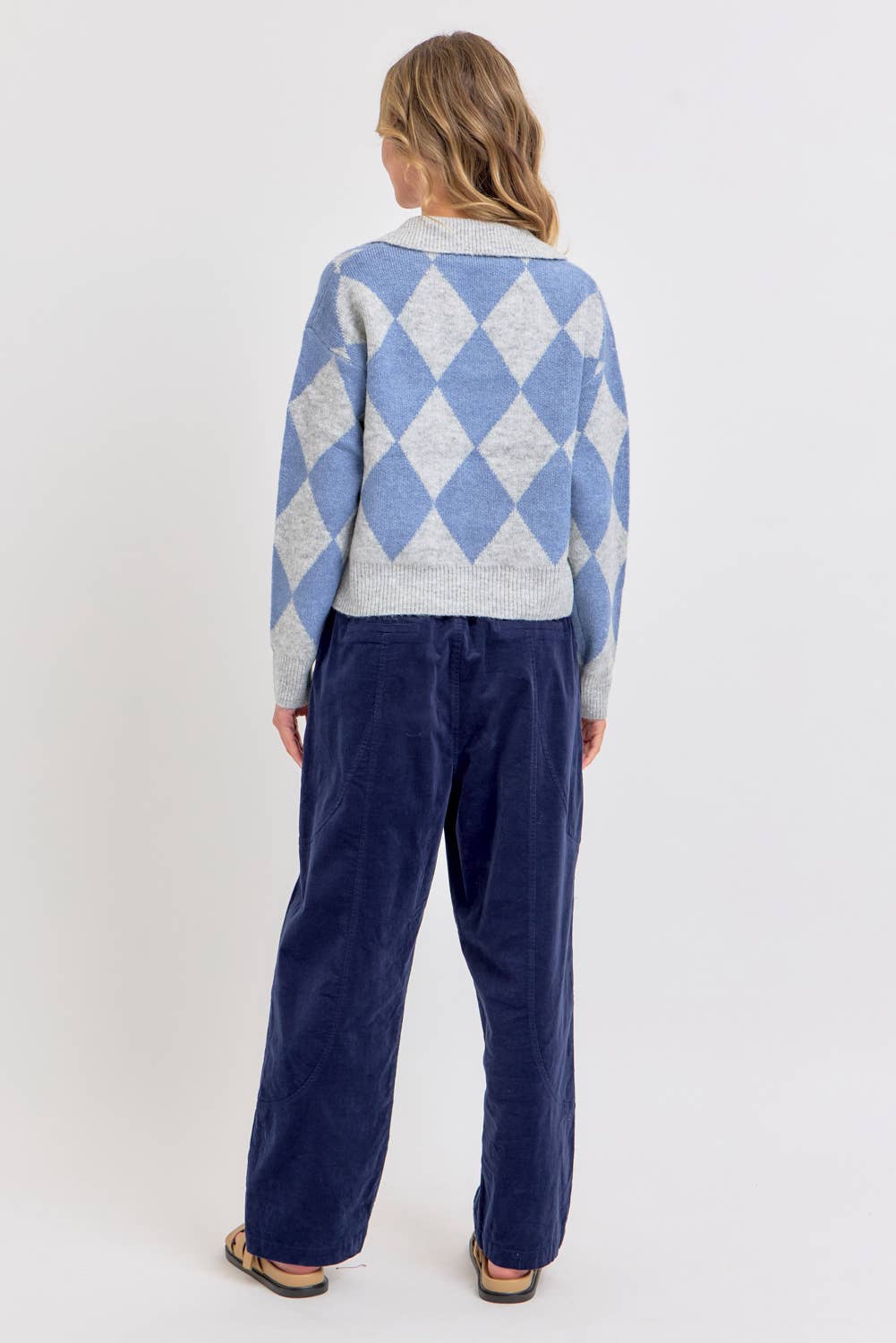 Sweet Lovely by Jen - Wholesale Pants - Women's - EASY CASUAL EVERYDAY PULL-ON RELAXED  CORDUROY PANTS 9