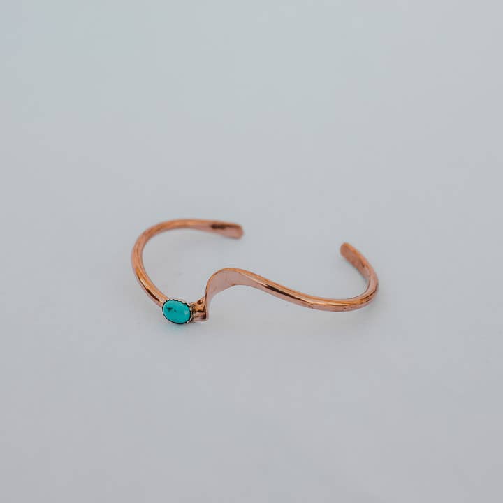Rainbow Trading Post - Wholesale Cuff Bracelet - Copper Ripple Bracelet