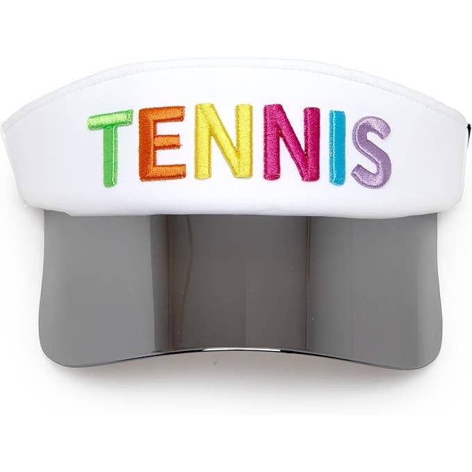 Funky Junque - Wholesale Visor - Women's - Sun Reflecting Women's Sports Visor - TENNIS