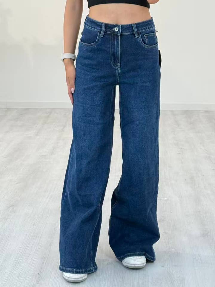 AMELÉ – Engroshandel Jeans - Dame – Jeans med brede ben0