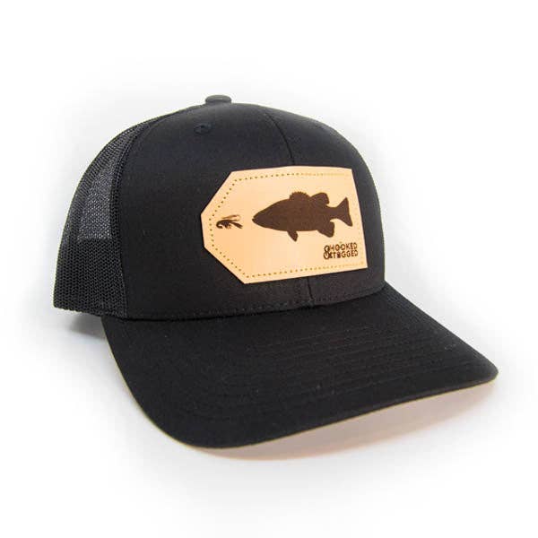 H&T Smallmouth Bass Patch Hat for wholesale by Hooked & Tagged