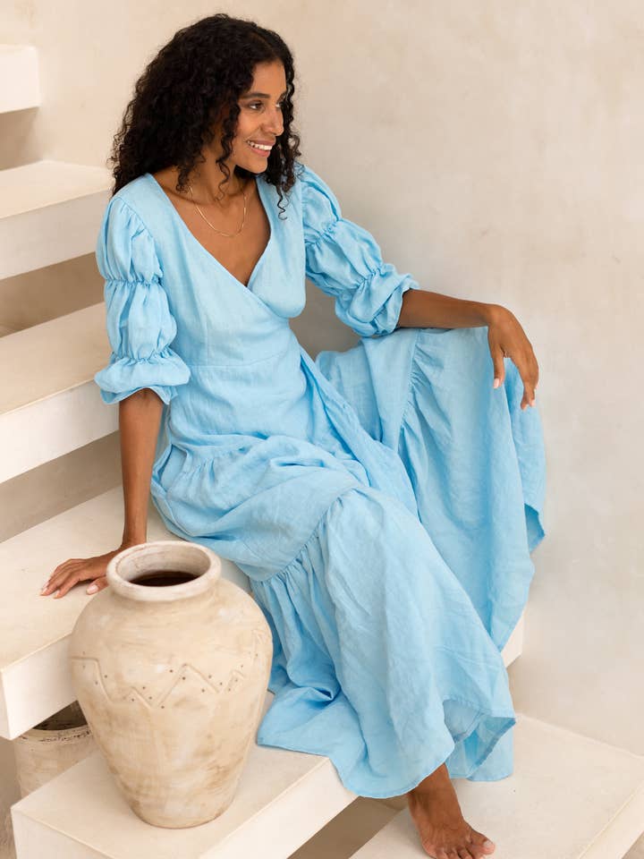 Luna + Sun the Label - Wholesale Dress – Women's - Kalani Wrap Dress0