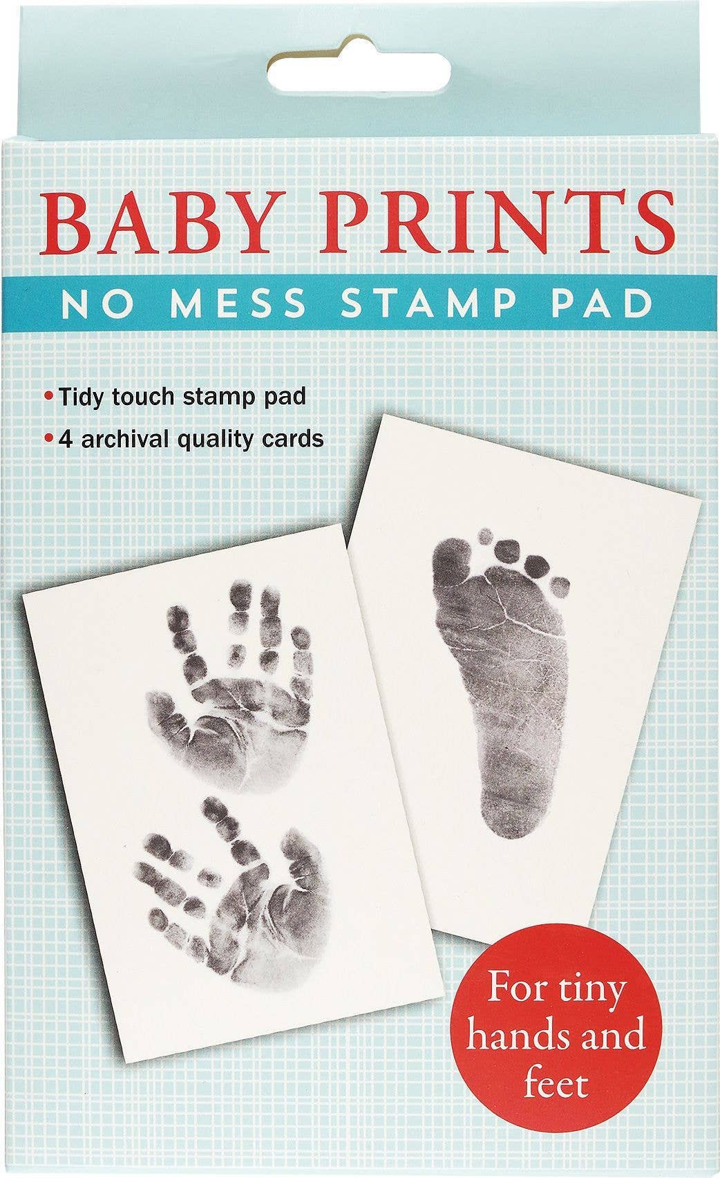 Peter Pauper Press, inc. – wholesale Hand & footprint kit – Child & baby – Baby Prints No Mess Stamp Pad0