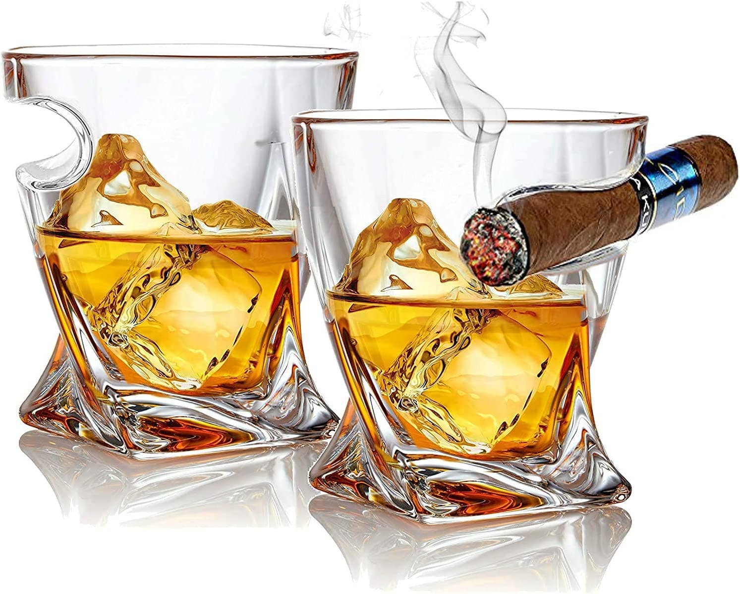 Bezrat - Wholesale Cocktail/Liquor Glass - Whiskey Glasses and Accessories - 12 pieces in Gift Box6