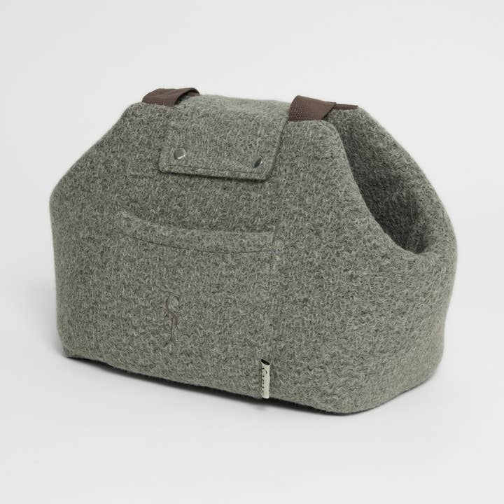 Sac cabas Curl | Taupe pour la vente par Staey