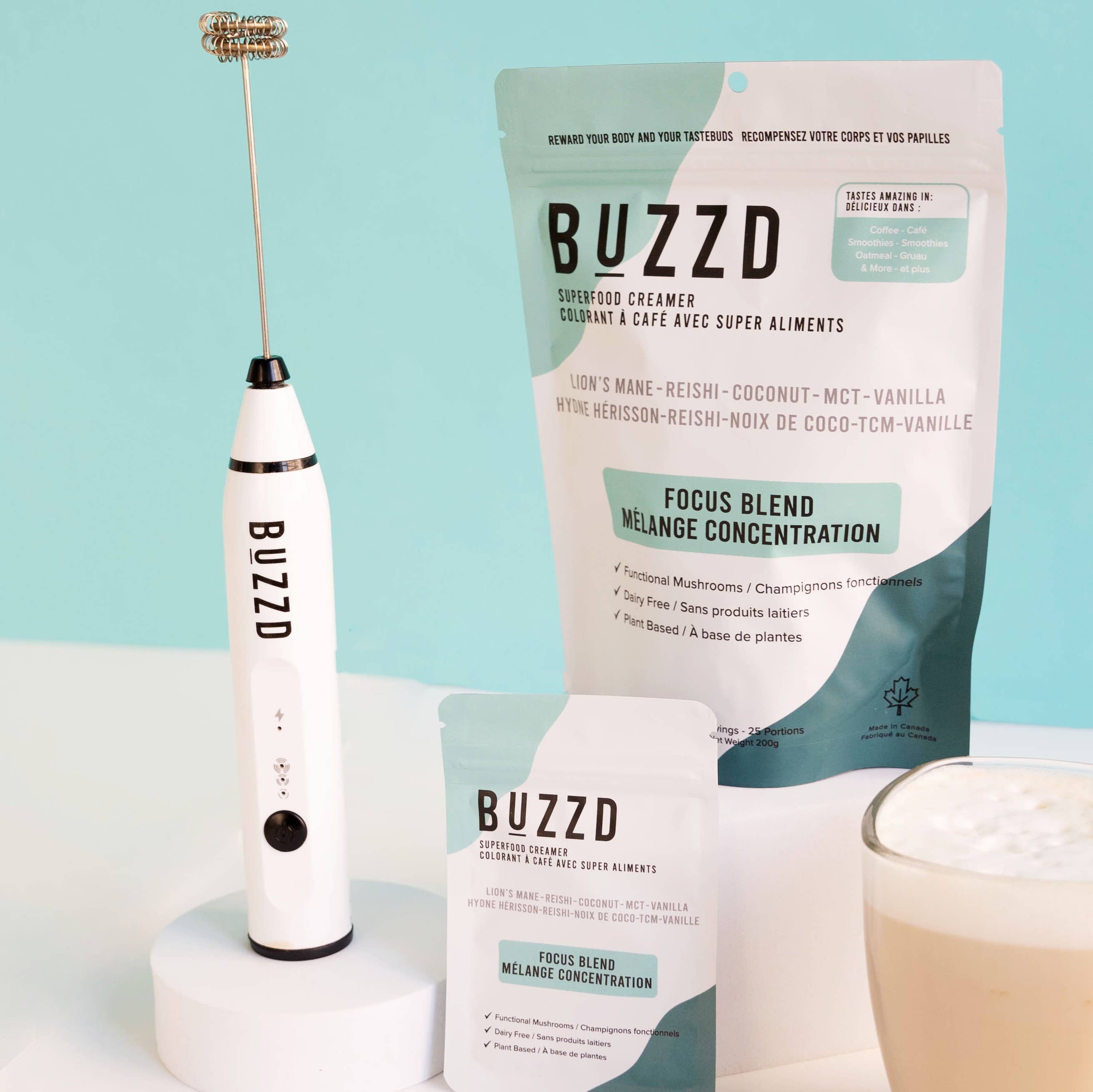 BUZZD Dairy Free Superfood Creamer - Vente Poudres protéinées/superaliments - Concentration2
