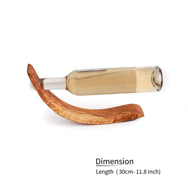 Dallas olive oil company – wholesale Bottle rack/holder – Crescent Bottle Holder1