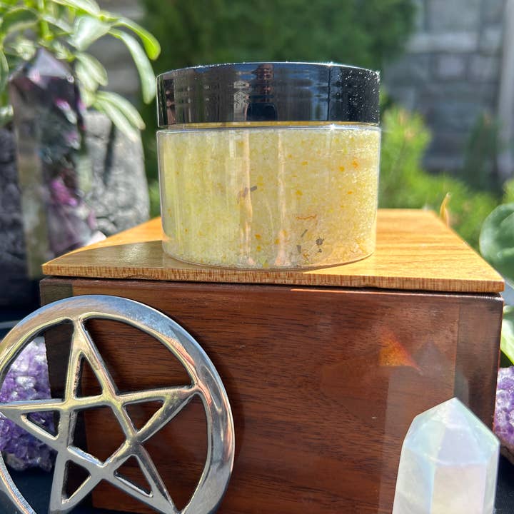 You Are Uniquely Magic - Wholesale Meditation Supplies - Yellow Witches Salt 5 oz -Bring Joy, Peace and Happy Home1