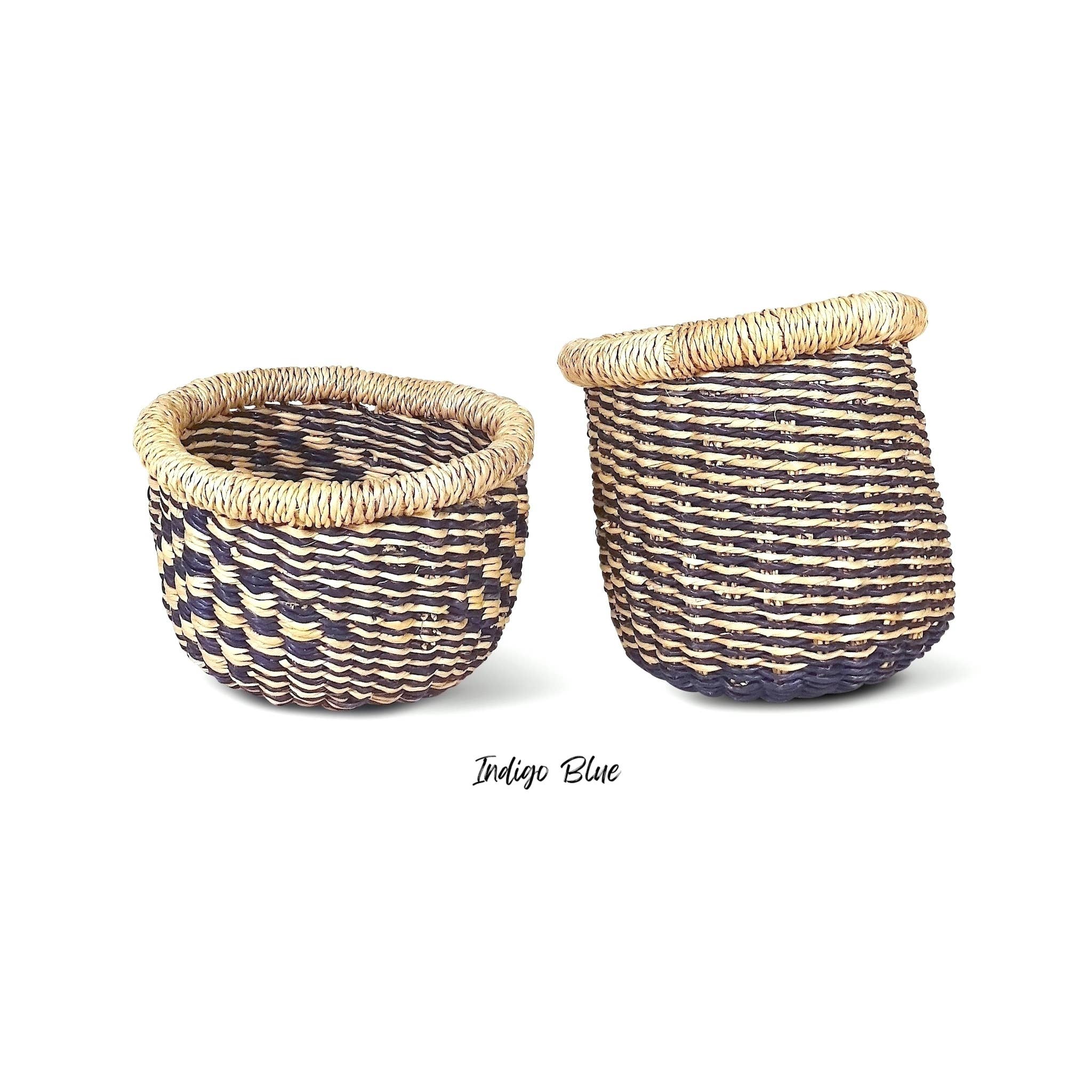 Ti-a Woven Goods - Wholesale Gift Bag - Mini Basket / Gratitude3