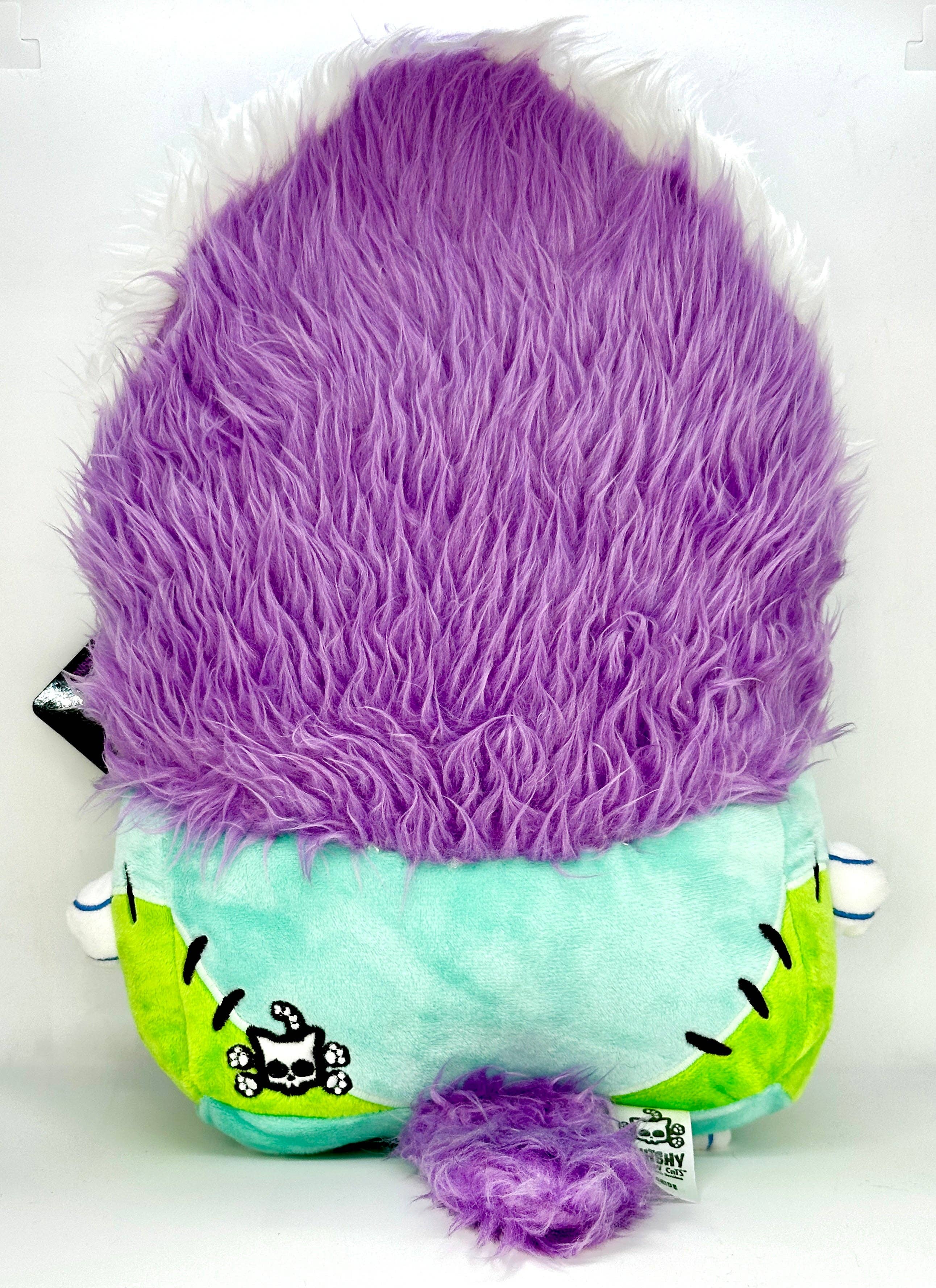 Squaredy Cats - Wholesale Throw/Decorative Pillow - Monster & Bride of Frankenstein Pillow Plushies3