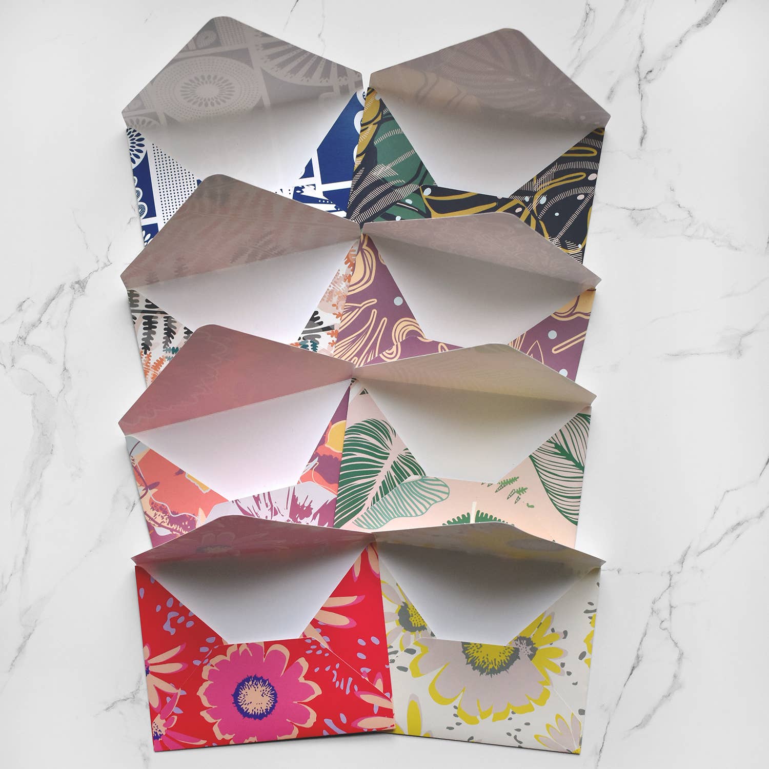 MASU - Wholesale Envelopes - Nature Inspired Handmade Eco-Friendly Envelopes - Set of 81