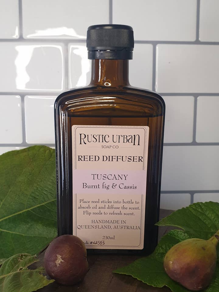 Tuscany Reed Diffuser for wholesale by Rustic Urban Soap Co
