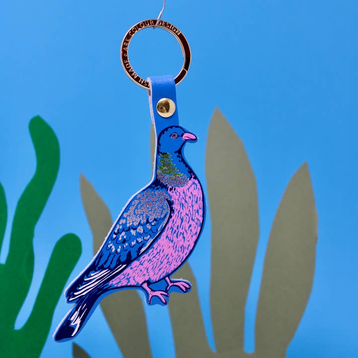 Ark Colour Design - Wholesale Keychain - Unisex - Feral Pigeon Key Fob