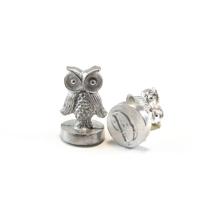 Global Solutions, Inc - Wholesale Sealing Wax - Owl Handle Alphabet Seal