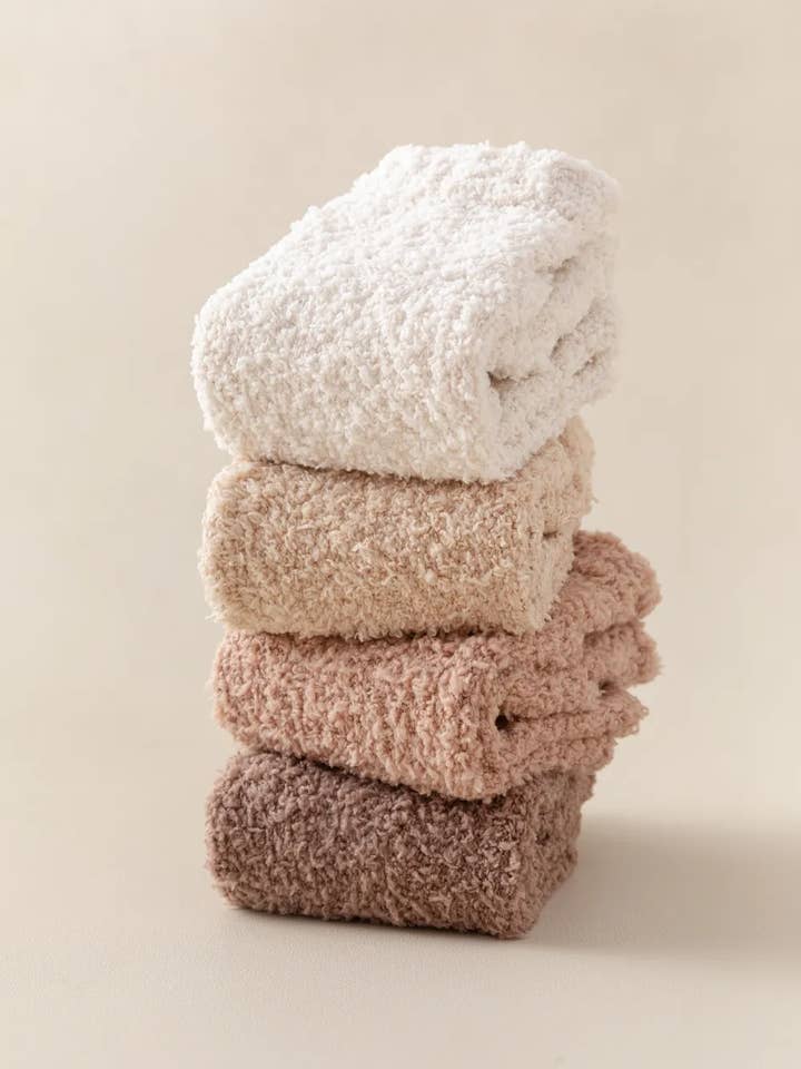 Marc JoJo - Wholesale Socks - Women's - 🧘 ♀️🛋️ Non-Slip Fuzzy Yoga and Home Socks8