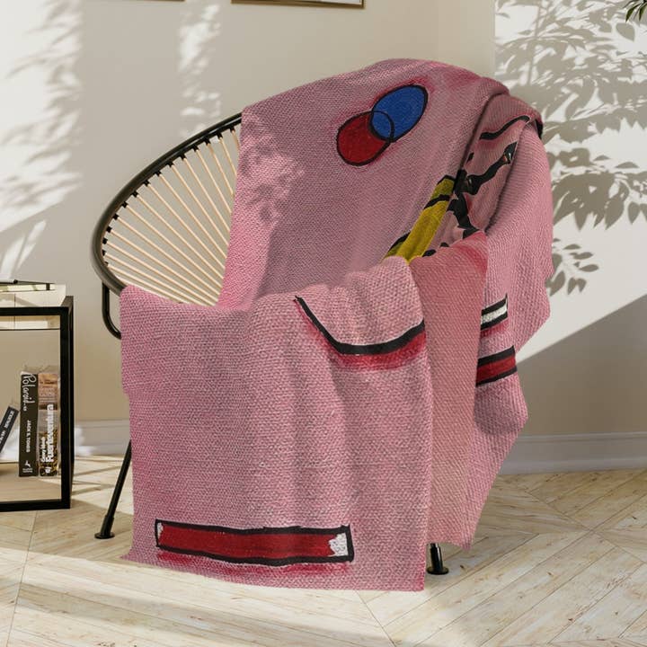 Arrangement Y Velveteen Minky Blanket for wholesale by See Joy Creative