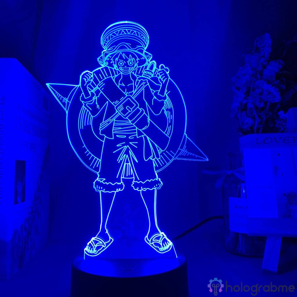 Holograbme - Wholesale Accent/Desk Lamp - One Piece Lamp Captain Monkey D. Luffy6