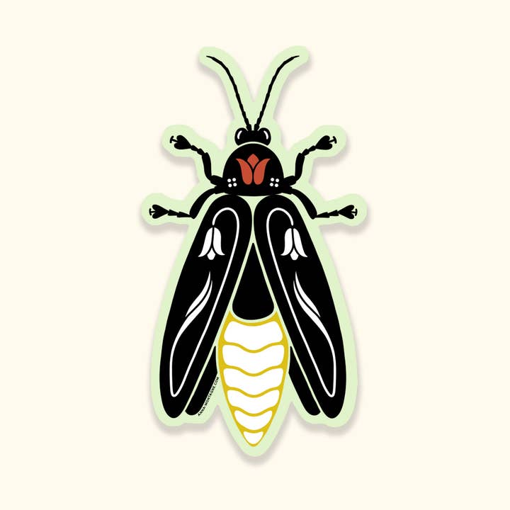 LIGHTNING BUG STICKER for wholesale by Anna Montagne Studio