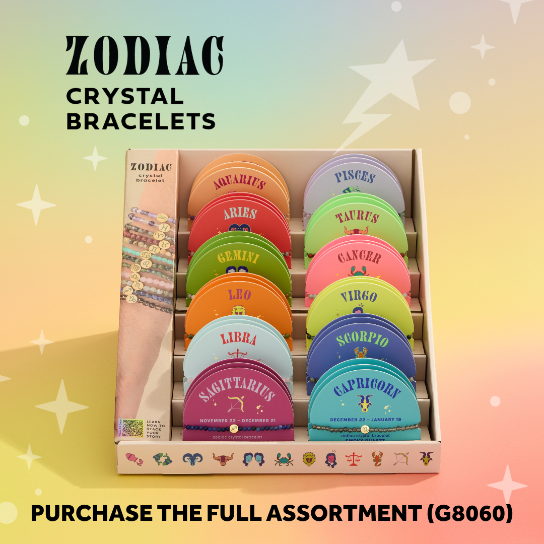 GeoCentral – wholesale Beaded bracelet – Cancer Mini Zodiac Bracelet – 4mm Crystal Beads4