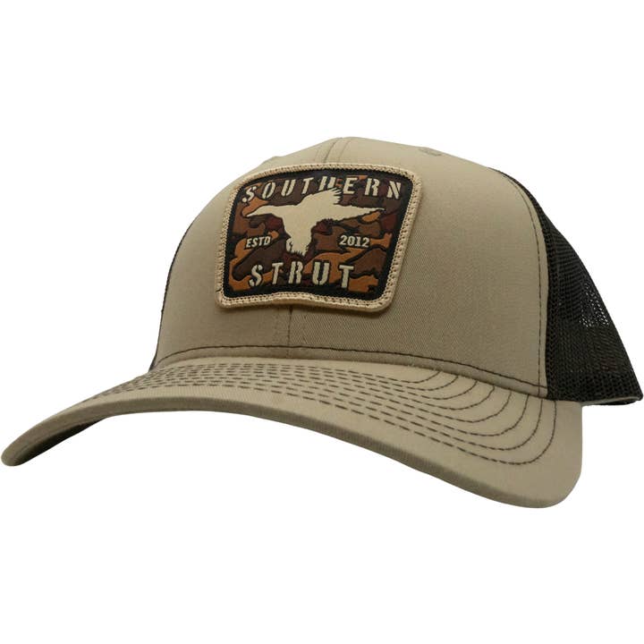 Southern Strut - Wholesale Trucker Hat - Unisex - Camo Duck Woven Patch Trucker Hat - Hand Selected $10 Hat!6