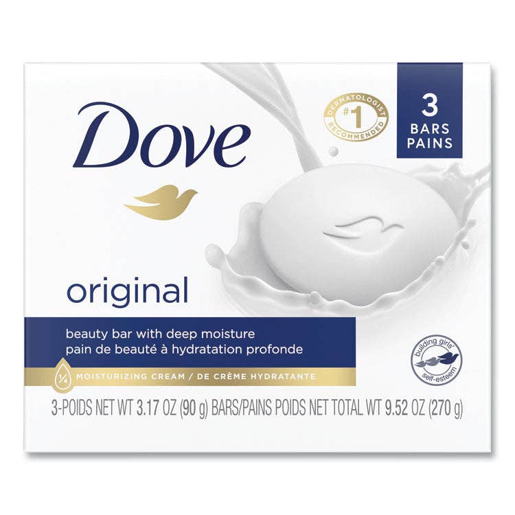 Everyday Supply Co - Wholesale Bar Soap - Dove - White Beauty Bar, Light Scent, 3.17 oz, 3/Pack0