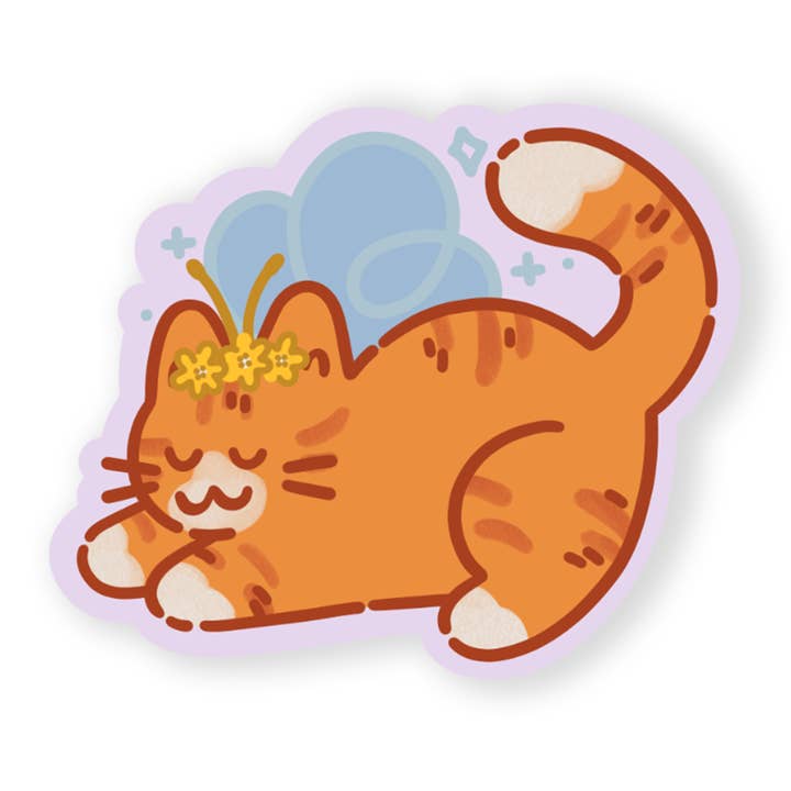 The Stray Shop - Wholesale Sticker - Tabby Fairy Sticker0