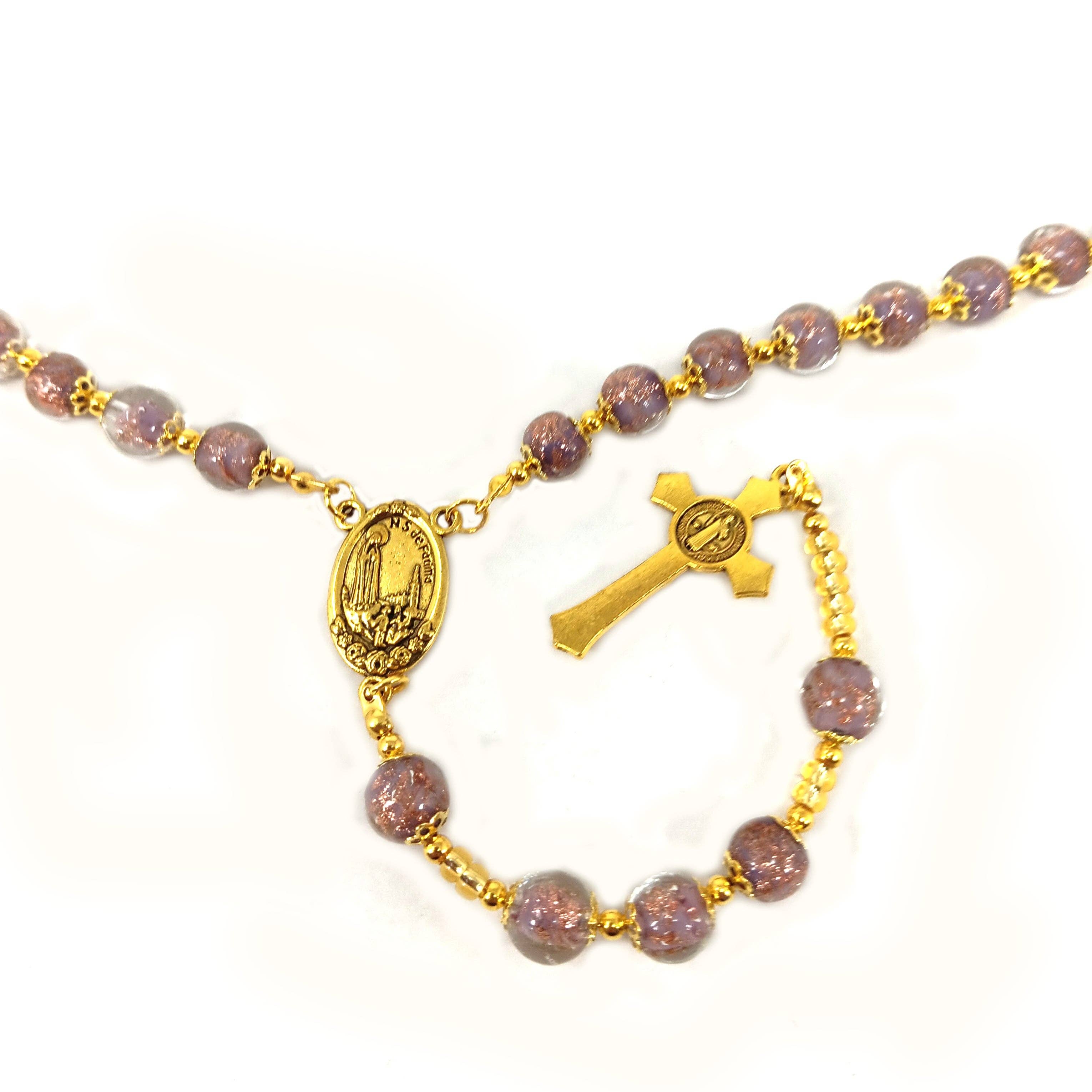 ALBATROS S.R.L. - Wholesale Beaded/Pearl Necklace - MURANO glass bead ROSARY fashion gift idea elegant jewelry9