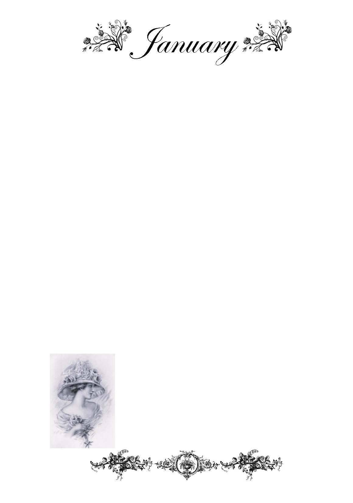 VINTAGE LADIES COLLECTION - Wholesale Notebook - Vintage Ladies Collection: WEDDING NOTEBOOK & PLANNER7