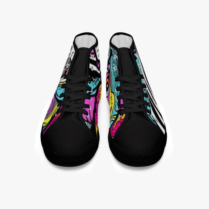 Alma - Wholesale Lifestyle Sneakers - Women's - Flow Rover High-Top Canvas Shoes13