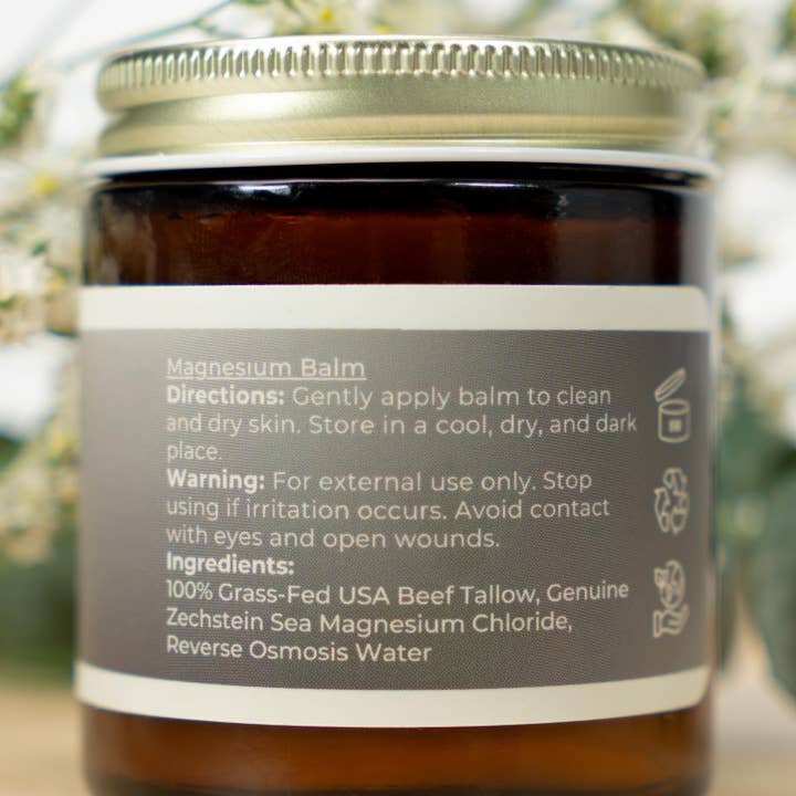 Sacred Tallow - Wholesale Healing Salve/Balm/Cream - Magnesium Balm4