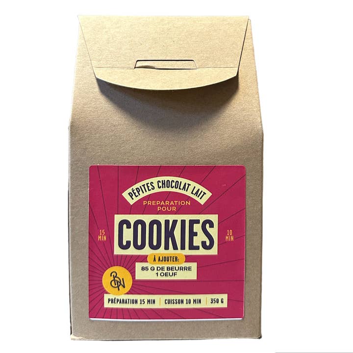 Preparation for Milk Chocolate Chip Cookies for wholesale by FERME DE LA BELLE NOE