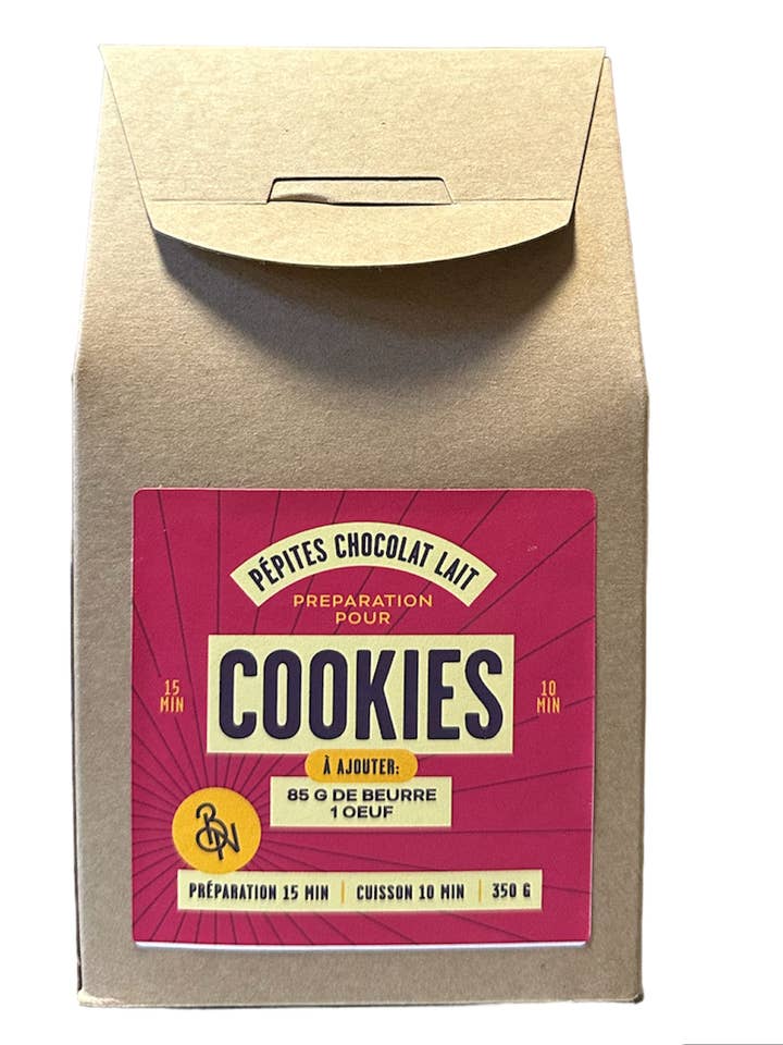 Preparato per biscotti con gocce di cioccolato al latte per la vendita all'ingrosso da parte di FERME DE LA BELLE NOE