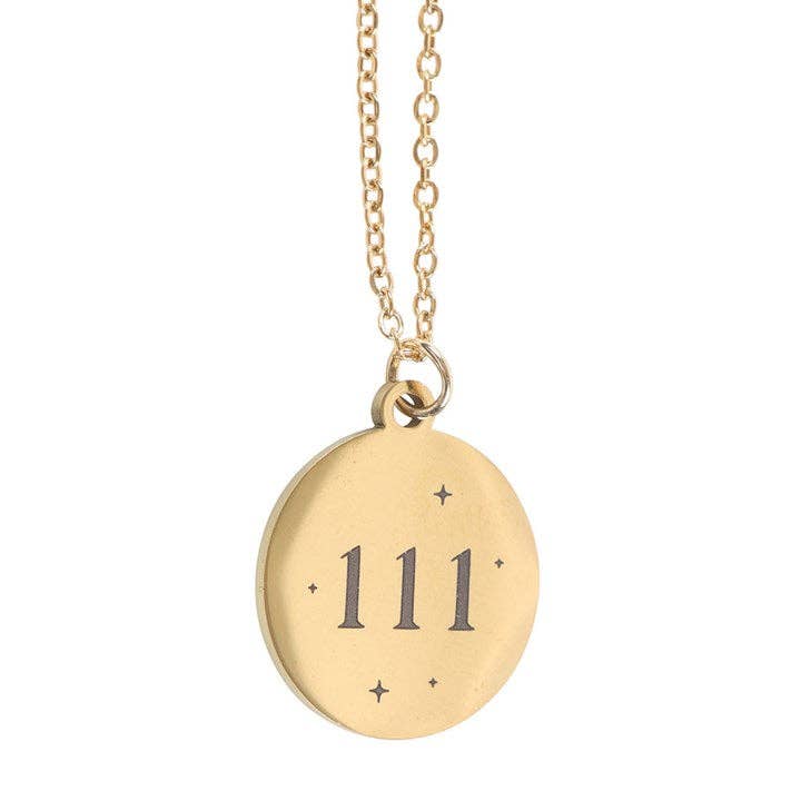 Something Different Wholesale – Engroshandel Halskæde med vedhæng – 111 Engelnummer "Intuition" Halskæde