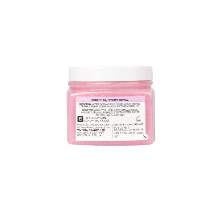 Sunday Rain – wholesale Body scrub/exfoliant – Sunday Rain Acai Berry Body Scrub